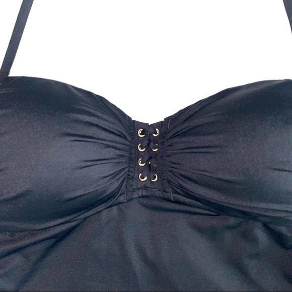 La Blanca Bandeau Tankini Swim Top - Picture 2 of 8